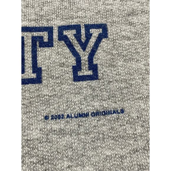 Tillman University gray sweater size Large dated 2002   24x27 - Picture 6 of 6